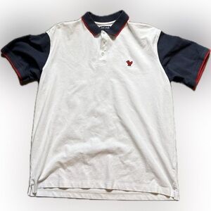 Bad Birdie RED, WHITE & BAD
COTTON PIQUE POLO - XL - Great Condition